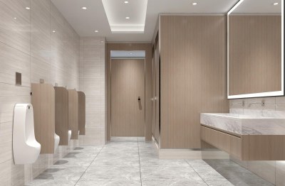 现代公共卫生间3D模型下载